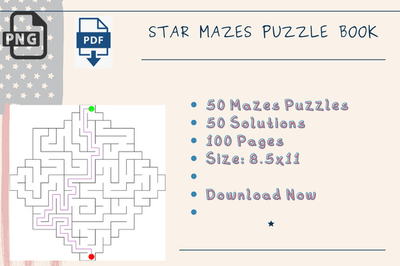 Download Kdp Templates Star Mazes Activity - Kdp templates Collection