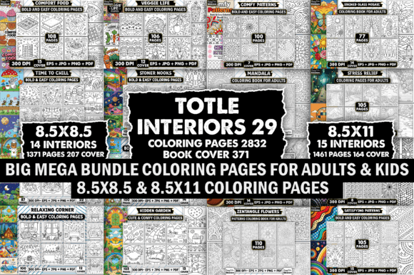 Download 2832 Big Mega Bundle Coloring Pages - Bundle coloring pages Collection
