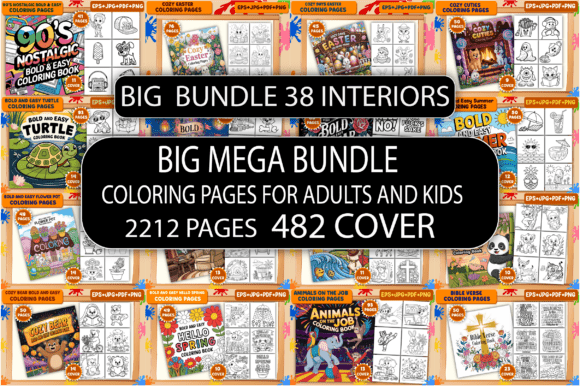 Download BIG MEGA BUNDLE COLORING PAGES&nbsp; - Bundle coloring pages Collection