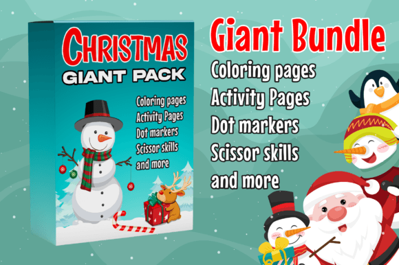 Download Christmas Bundle Activity Books for Kids - Premium Resources