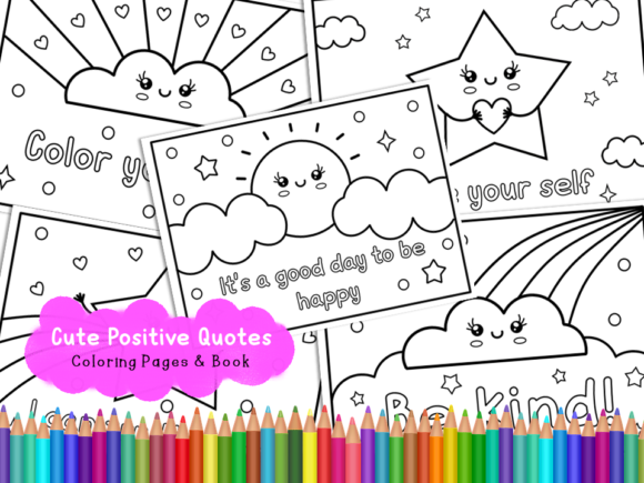 Download Cute Positive Quotes Coloring Pages - Positive quotes coloring pages Collection